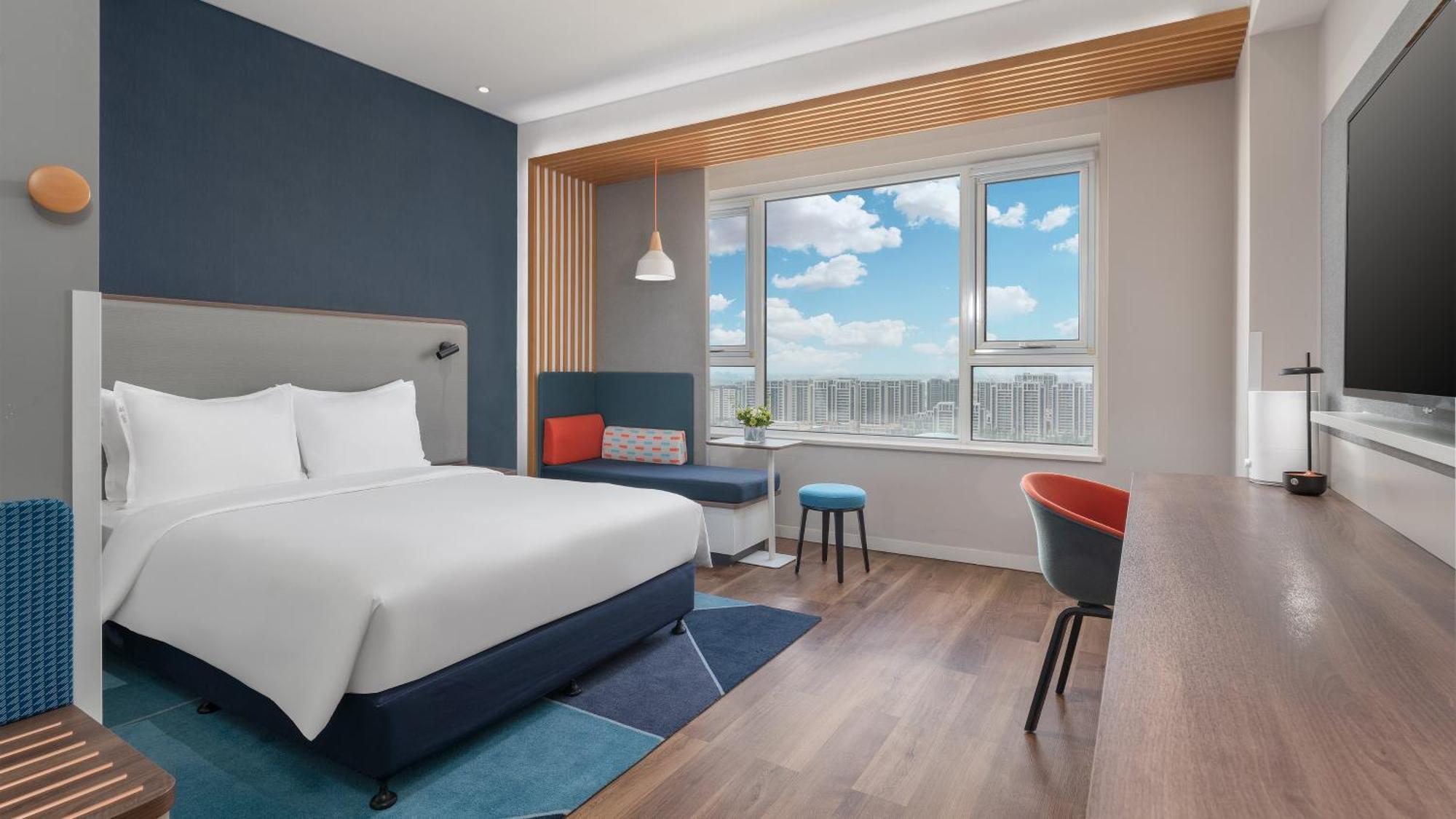 Holiday Inn Express Yinchuan Downtown By Ihg Экстерьер фото